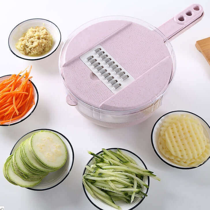 Mandoline Slicer Vegetable Slicer_Pink