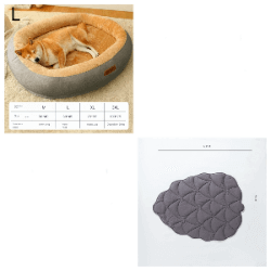 Pet Kennel Bed For Dogs Washable