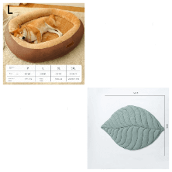 Pet Kennel Bed For Dogs Washable