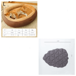 Pet Kennel Bed For Dogs Washable
