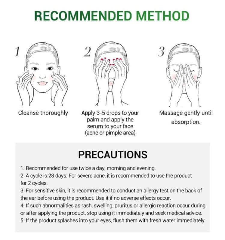 Serum Acne Treatment Facial