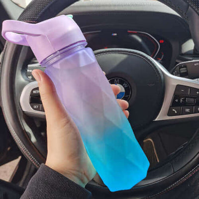 Spray Water Bottle_Purple and blue gradient