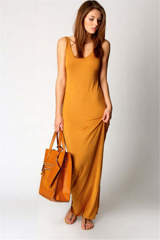 Sundress Long Dress Sleeveless