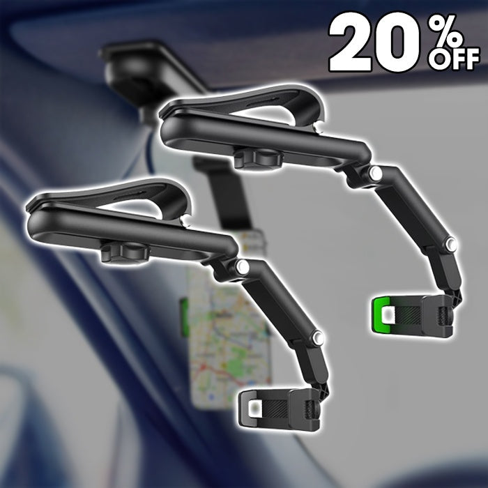 Rotatable and Retractable Car Phone Holder