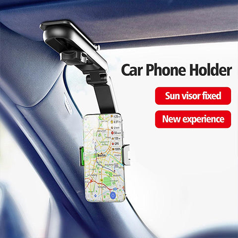 Rotatable and Retractable Car Phone Holder